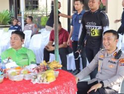 ” Wakapoldasu Kunjungi Polres Tebing Tinggi,( Rucci Study Tour With Pelatda ISSI.)