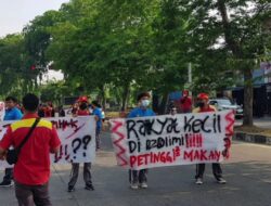 Demi Pada Hari Guru, Puluhan Karyawan Shel Demo Tuntut Kepastian Pesangon