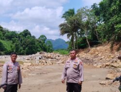Antisipasi PETI Kapolsek Guntul IPTU Deswandi SH Lakukan Patroli Dan monitoring di Batang Pasaman Astra