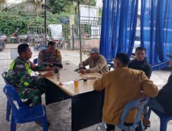 Menjaga Sinergitas: Dua Babin Mempererat Komunikasi Bersama Warga