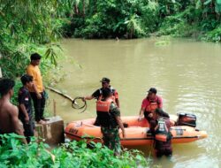 Tim Gabungan TNI-Polri, SAR, dan Warga Berhasil Temukan Korban Tenggelam di Sungai Ulim, Kabupaten Pidie Jaya