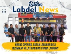 Rutan Labuhan Deli,Resmi membuka Pelatihan Dan Usaha Laundry, untuk Warga Binaan.