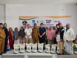 Pj Walikota Langsa Syaridin secara resmi melepaskan penyaluran cadangan beras pemerintah untuk kebutuhan pangan tahun 2024,.