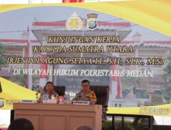 Kunjungi Mapolrestabes Medan, Kapoldasu : Medan Adalah Etalase Sumut