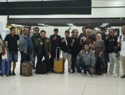 34 Wartawan Sijunjung Bertolak Ke Bogor, Tampa Sengaja Jumpa Guspardi Gaus Anggota DPR RI