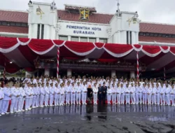 Bupati Pasbar Hamsuardi Hadiri Peringatan Hari Otonomi Daerah XXVIII Tahun 2024 di Surabaya