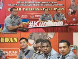 Kegiatan Monev Standar Pelayanan dan Standar Operasional Prosedur (SOP) secara virtual,DiLaksanakan Rutan kelas 1Medan.