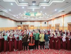 Bupati Sijunjung Benny Dwifa Yuswir,S.STP, M.Si dan Ny. Nedia Fitri Benny Dwifa Buka Bimtek PKK Jorong Angkatan I Tahun 2024