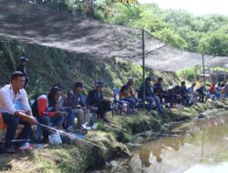 Semarak Hari Bhayangkara ke-78 Polres Bener Meriah Gelar Lomba Mancing