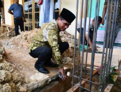 Peletakan Batu Pertama Renovasi Masjid Nurul Qur’an