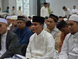 Pemko Langsa Dan Masyarakat Sholat Idul Adha 1445 H/ 2024 M di Masjid Darul Fallah Langsa