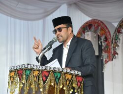 Pj. Bupati Haili Yoga Laksanakan Shalat Idul Adha 1445 H Bersama Masyarakat Di Masjid Agung Babussalam Simpang Tiga