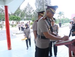 Kapolres Bener Meriah Beserta Kapolres Aceh Tengah Pimpin Upacara Ziarah Makam Pahlawan