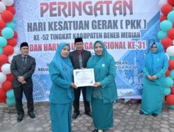 Peringatan HKG dan Harganas, Pj. Bupati Ajak Semua Unsur Turunkan dan Cegah Stunting