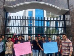 Aksi Unjuk Rasa BMP Sumut Meminta Kejati Sumut, Agar Memanggil Kepala Dinas Kebudayaan Pemuda dan Olahraga Serta Pariwisata Kabupaten Karo.