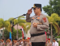 Kapolda Aceh Inspektur Upacara Kenaikan Pangkat Personel Polda Aceh