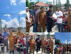 Ketua DPRD Pasaman Barat H.Erianto.SE.SH.MM Serahkan 2 Unit Becak Motor dari Pokir 2023