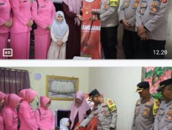 Anjangsana Purnawirawan Polri dan Warakawuri Dalam Rangka Hari Bhayangkara Ke-78