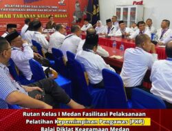 Rutan Kelas I Medan fasilitasi pelatihan kepemimpinan pengawas Balai Diklat Keagamaan Medan.