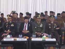 Kodim 0119/BM Hadiri Upacara HUT Bhayangkara Ke-78