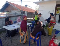 Wujudkan Indonesia Sehat: Babinsa Monitoring Posyandu.