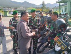Kodim 0119/Bener Meriah Cek Kelengkapan Randis Prajurit