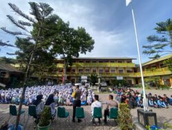 Kunjungi Sekolah SMKN 1 Takengon, Satlantas Polres Aceh Tengah Ajak Pelajar Tertib Berlalulintas