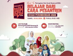 Kehadiran Pengurus Pusat FPDPI Dalam Acara Menyambut Hari Anak Nasional Dengan Peluncuran Program TelePontren