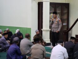 Safari Shubuh Di Masjid Al Amin, Kapolres Aceh Tengah Ajak Jaga Toleransi Dan Sukseskan Agenda Nasional