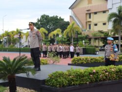 Irwasda Polda Aceh Pimpin Apel Pagi di Mapolda Aceh