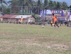 Jalin Soliditas, Satgas TMMD Olahraga Bersama Warga