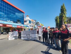 6 Mahasiswa Di Amankan Pada Saat Aksi Unjuk Rasa Di Polres Gowa