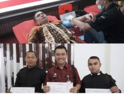 Rutan Kelas I Medan Ikuti Kegiatan Donor Darah,Guna Memperingati Hari Pengayoman Ke 79.