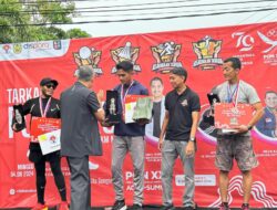 Personel Polres Bener Meriah Raih Juara 1 Fun Run 5 K