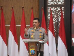 Gelar Rapat Perdana Kapolda Sumut “Commander Wish” di Aula Tribrata Mapoldasu.