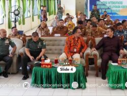 Kodim 0109 Aceh Singkil, Lakukan Intensifikasi dan Integrasi pelayanan KBKR di Wilayah Khusus