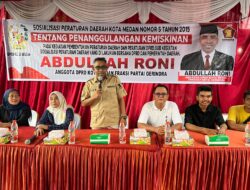 Abdullah Roni Kembali Laksanakan Sosper No.5 Tahun 2015 Tentang Penanggulangan Kemiskinan