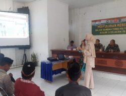 Penyuluhan KB Dan Penurunan Stanting, Satgas TMMD Ke 121 Gandeng Dinas Kesehatan