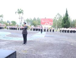 Polres Bener Meriah Gelar Upacara Bendera Merah Putih dalam Rangka HUT RI Ke-79