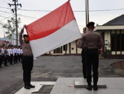 Polres Aceh Tengah Gelar Upacara Peringati HUT RI Ke-79 Di Mapolres Setempat
