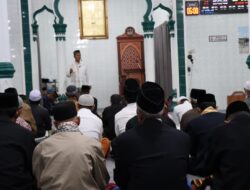 Safari Subuh Di Masjid Raudhatul Jannah Kampung Blang Kolak 1, Ini Kapolres Aceh Tengah