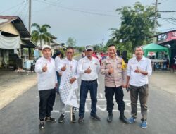 Sinergi Panpel HUT Kemerdekaan RI Ke-79 Gp. Persiapan Paya Bujok Dalam Perlu Diacungkan Jempol.