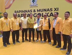 Satu Persatu Parnas Mulai Merapat Golkar Resmi Memberi Dukungan Ke Nektu-Amat Lembeng Di Pilkada 2024.