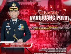 Keluarga Besar Polres Lhokseumawe Mengucapkan Selamat Hari Juang POLRI 21 Agustus