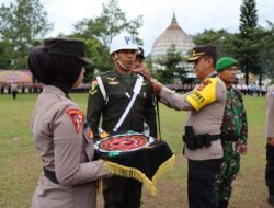 Kapolres Aceh Tengah Pimpin Apel Gelar Pasukan Ops Mantap Praja Seulawah 2024