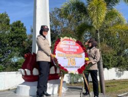 Rangkaian Hari Jadi Polisi Wanita ke-76, Polwan Polres Bener Meriah Laksanakan Ziarah Makam Pahlawan