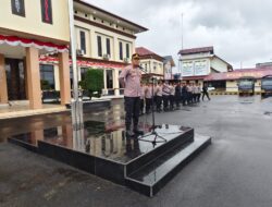 Wakapolres Lhokseumawe Tekankan Pendekatan Humanis Dalam Pengamanan Unjuk Rasa