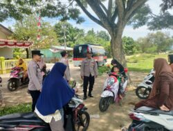 Sat Binmas Polres Lhokseumawe Gelar Saweu Gampong di Keude SP 4