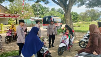 Sat Binmas Polres Lhokseumawe Gelar Saweu Gampong di Keude SP 4