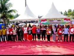 Palang Merah Indonesia (PMI) Kabupaten Sijunjung Gelar “Community For Humanity”  di Ruang Terbuka Hijau Bertabur Hadiah